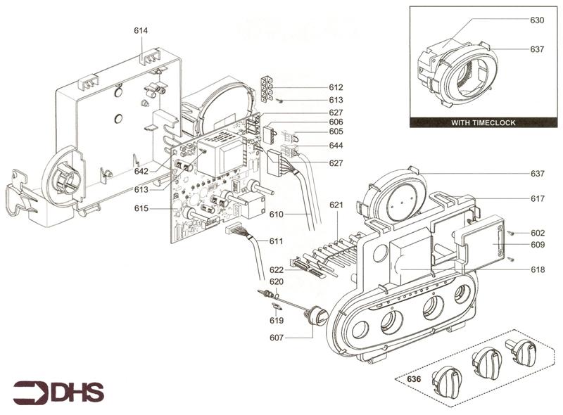 Exploded Diagram for COCKS & FITTING PLATE