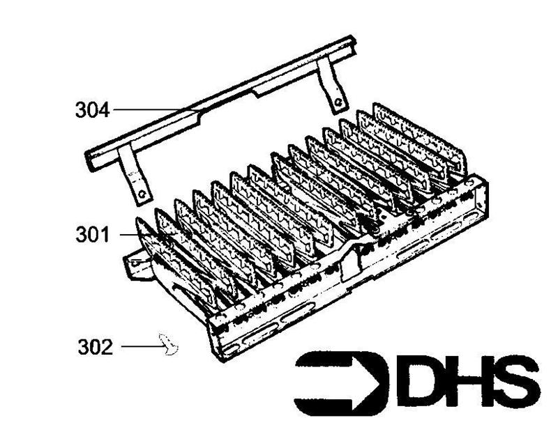 Exploded Diagram for BURNER HEAD