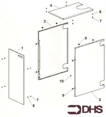 Exploded Diagram for CASING