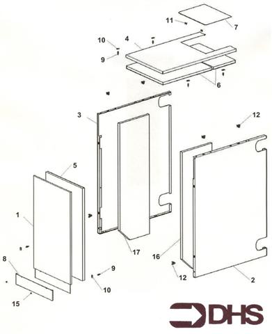 Exploded Diagram for CASING