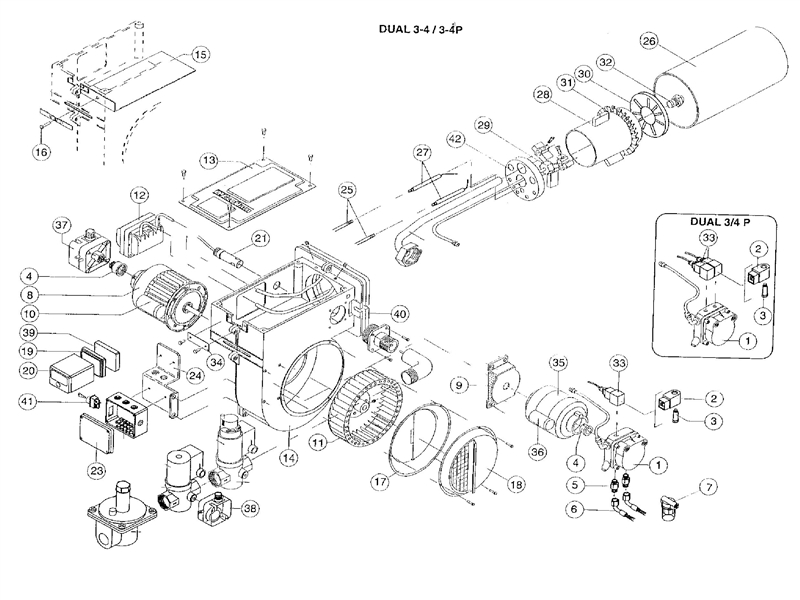 Exploded Diagram for ALL PARTS