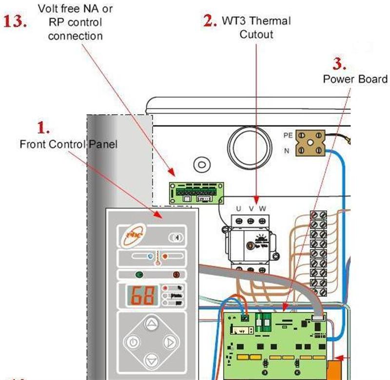 Exploded Diagram for CONTROL BOARD