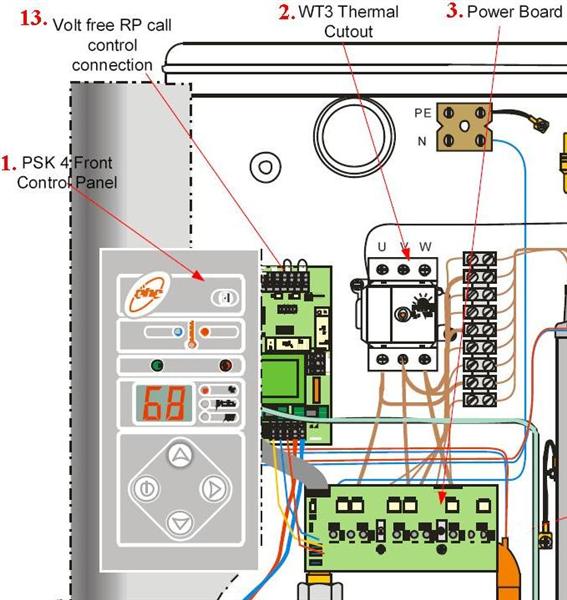Exploded Diagram for CONTROL BOARD