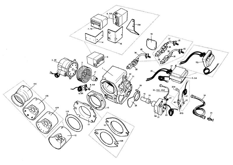 Exploded Diagram for ALL PARTS