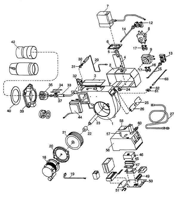 Exploded Diagram for ALL PARTS