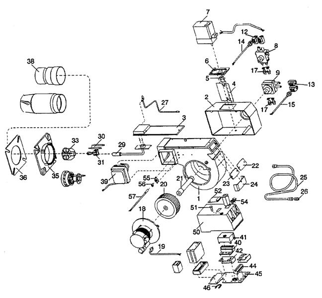 Exploded Diagram for ALL PARTS