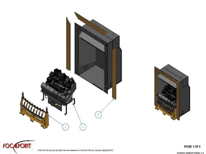 Exploded Diagram for FIRE FRONT