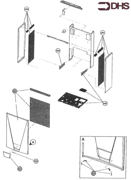 Exploded Diagram for CASING