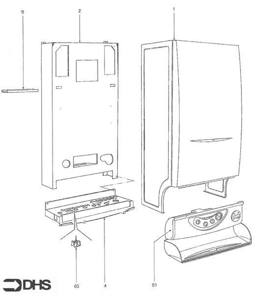 Exploded Diagram for CASING ASSY