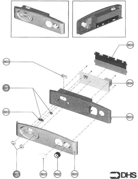Exploded Diagram for WIRING ASSEMBLY