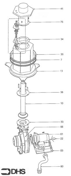Exploded Diagram for FAN ASSY