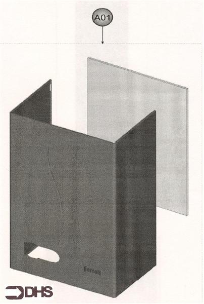 Exploded Diagram for CASING ASSY