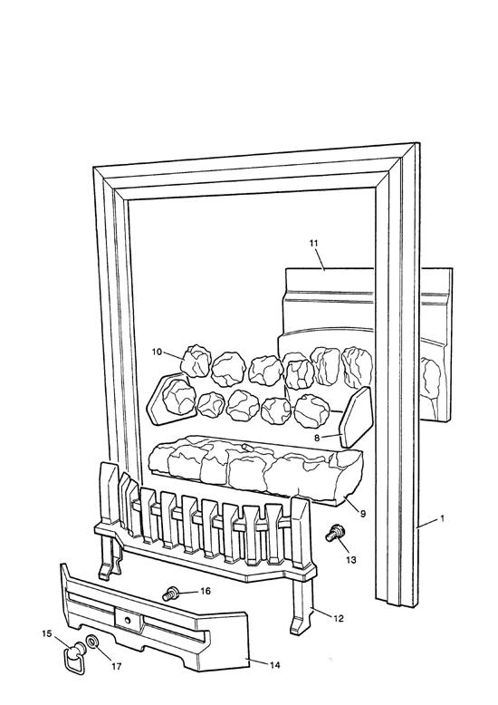 Exploded Diagram for SURROUND