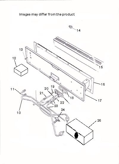 Exploded Diagram for GAS PARTS