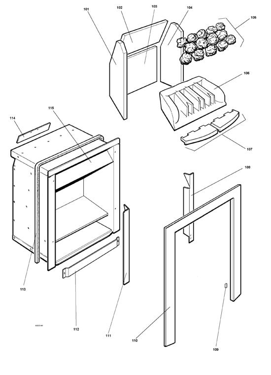 Exploded Diagram for SURROUND & COALS