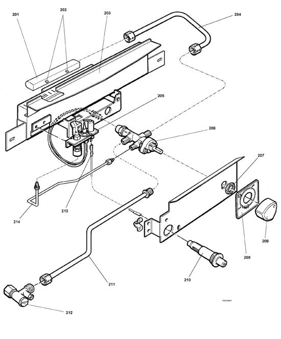 Exploded Diagram for GAS PARTS