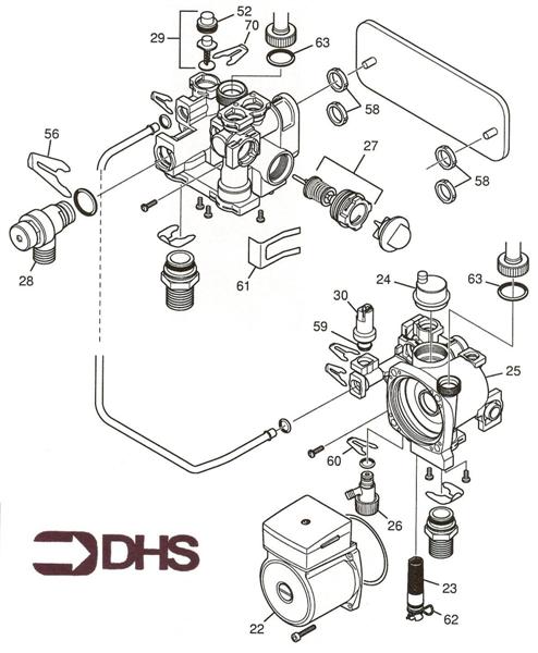 Exploded Diagram for PUMP ASSY
