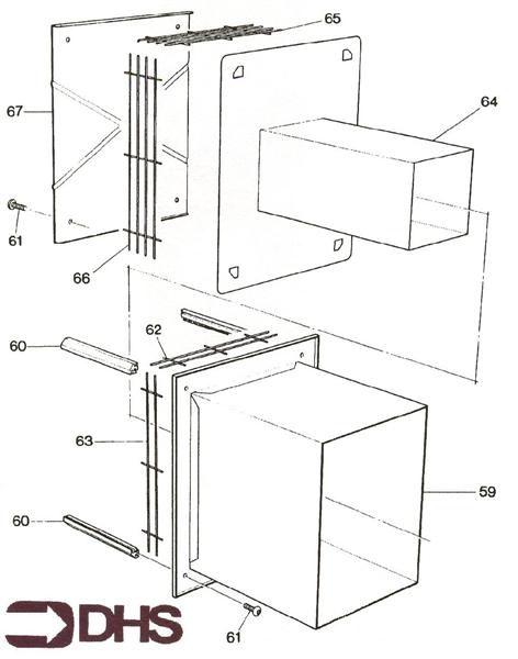 Exploded Diagram for FLUE ASSY