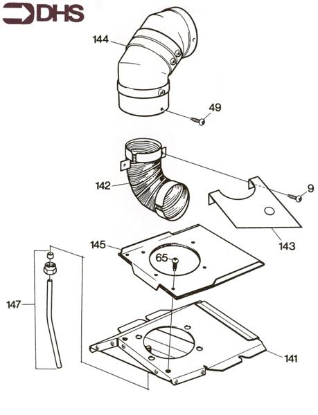 Exploded Diagram for FLUE KIT
