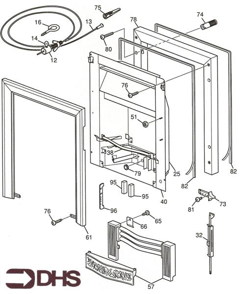 Exploded Diagram for CASING