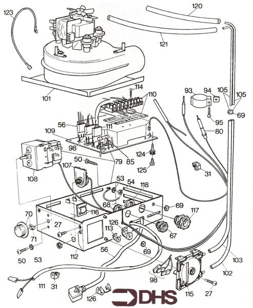 Exploded Diagram for FAN