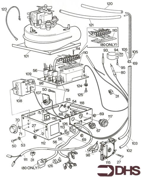 Exploded Diagram for FAN
