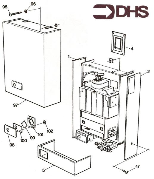 Exploded Diagram for CASING