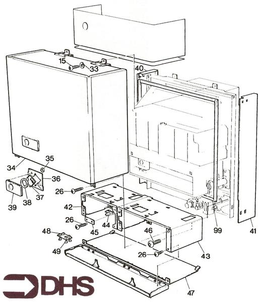 Exploded Diagram for CASING