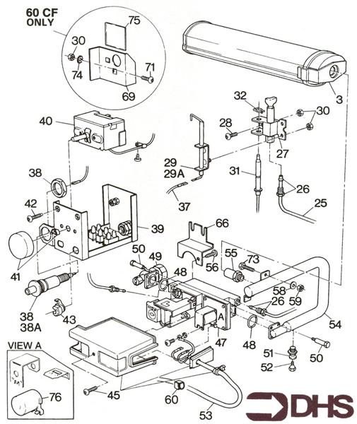 Exploded Diagram for BURNER