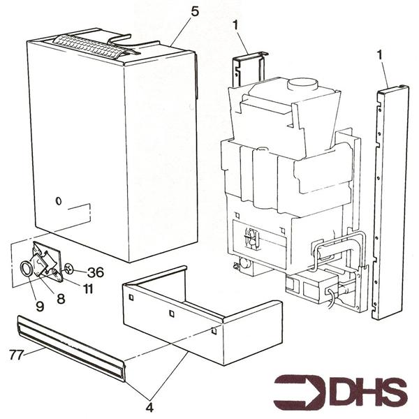 Exploded Diagram for CASING