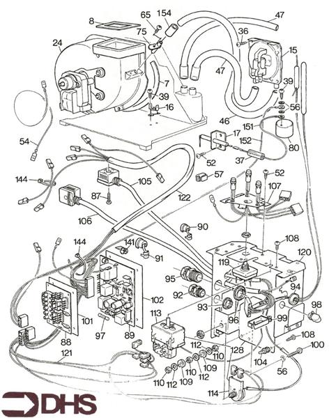 Exploded Diagram for GAS PIPE ASSY
