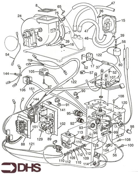 Exploded Diagram for GAS PIPE ASSY