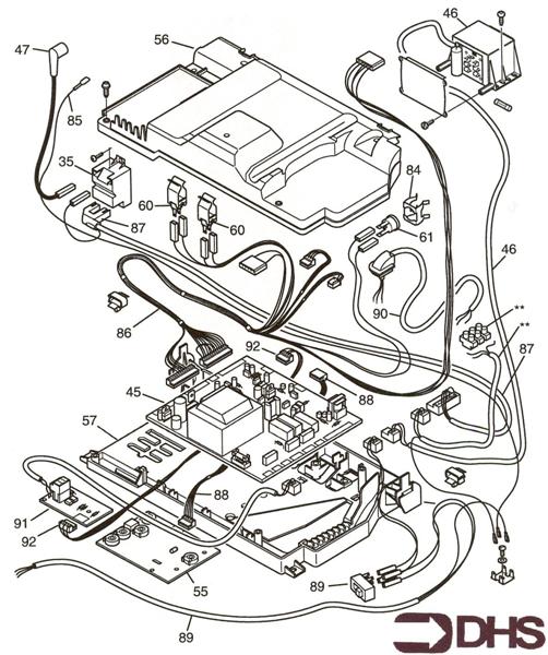 Exploded Diagram for CONTROL BOX ASSY