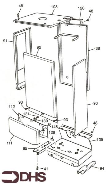 Exploded Diagram for CASING