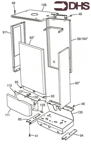 Exploded Diagram for CASING