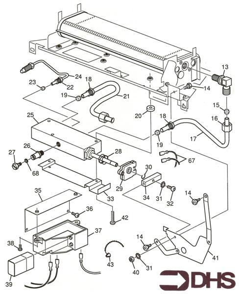 Exploded Diagram for GAS VALVE