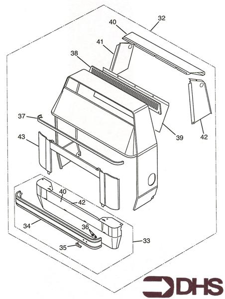 Exploded Diagram for OUTER CASING ASSY