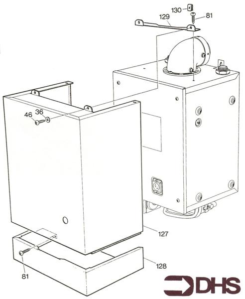 Exploded Diagram for CASING ASSY