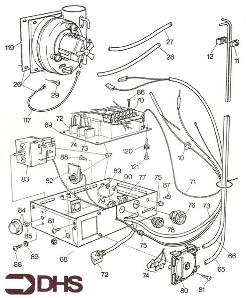 Exploded Diagram for GAS PIPE ASSY