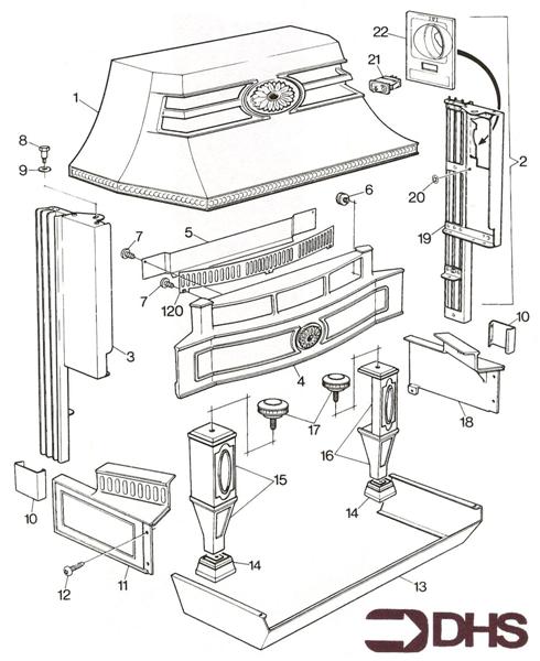 Exploded Diagram for CASING