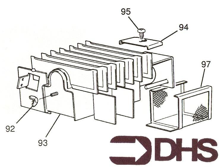 Exploded Diagram for BURNER