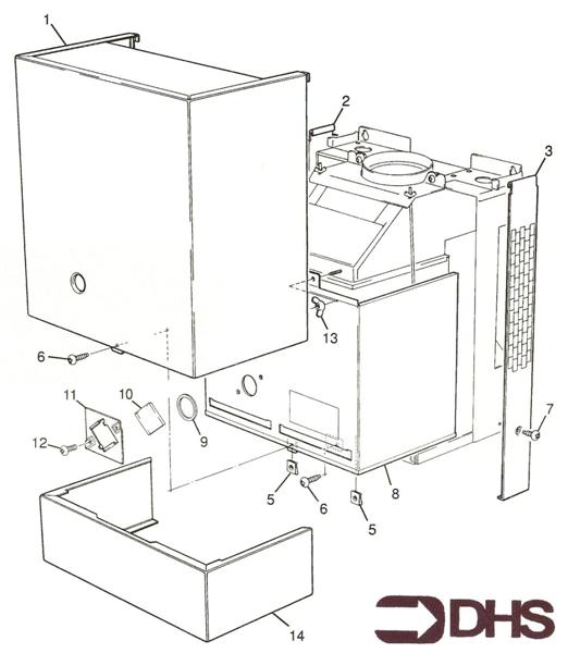 Exploded Diagram for CASING