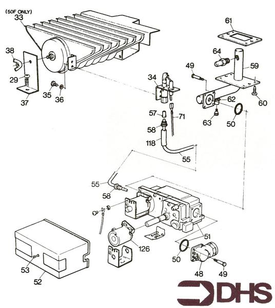 Exploded Diagram for THERMOSTAT ASSY