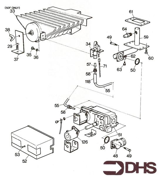 Exploded Diagram for THERMOSTAT ASSY