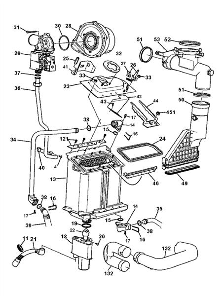 Exploded Diagram for HEAT ENGINE TO SN14999