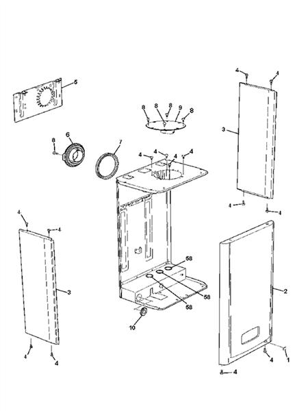 Exploded Diagram for CASING