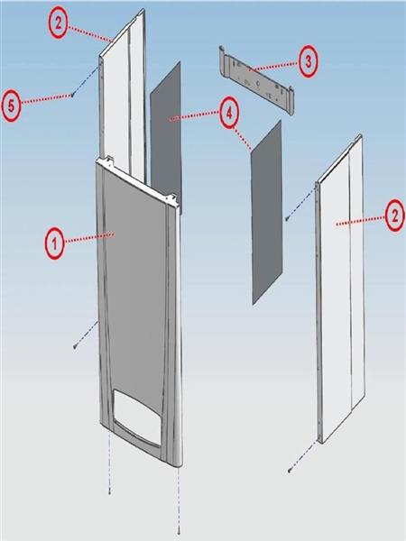 Exploded Diagram for CASING