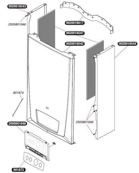 Exploded Diagram for CASING