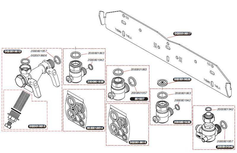 Exploded Diagram for FIXING JIG