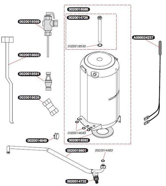 Exploded Diagram for TANK